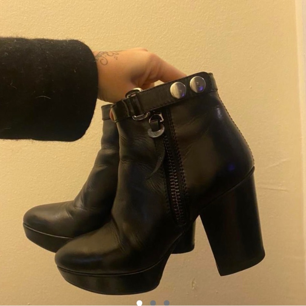 Acne Studios Buckle Ankle Boots